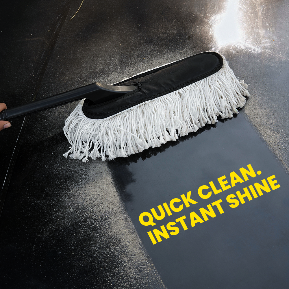 Hoora Quick Clean Car Duster (Ceramic Wax-Infused Fibers)