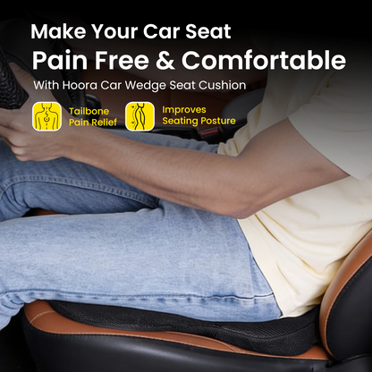 Hoora Ultimate Car Wedge Seat Cushion