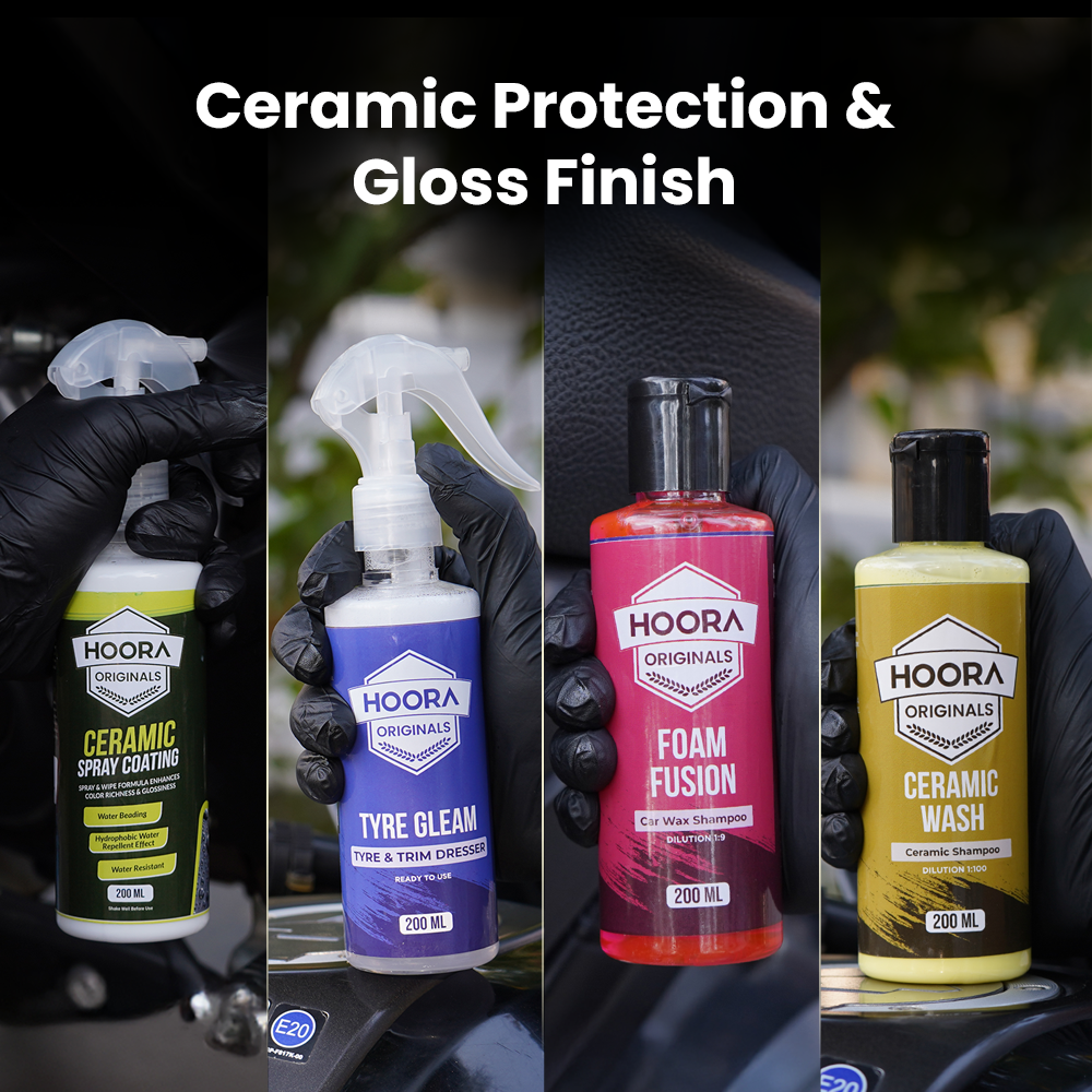 Hoora Bike Detailing Kit  (Cleaning+ Performance)