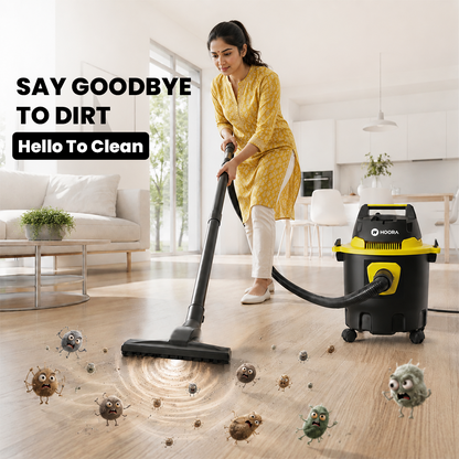 Hoora Wet & Dry Vacuum Cleaner (With 12L Capacity)