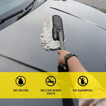 Hoora Quick Clean Car Duster (Ceramic Wax-Infused Fibers)