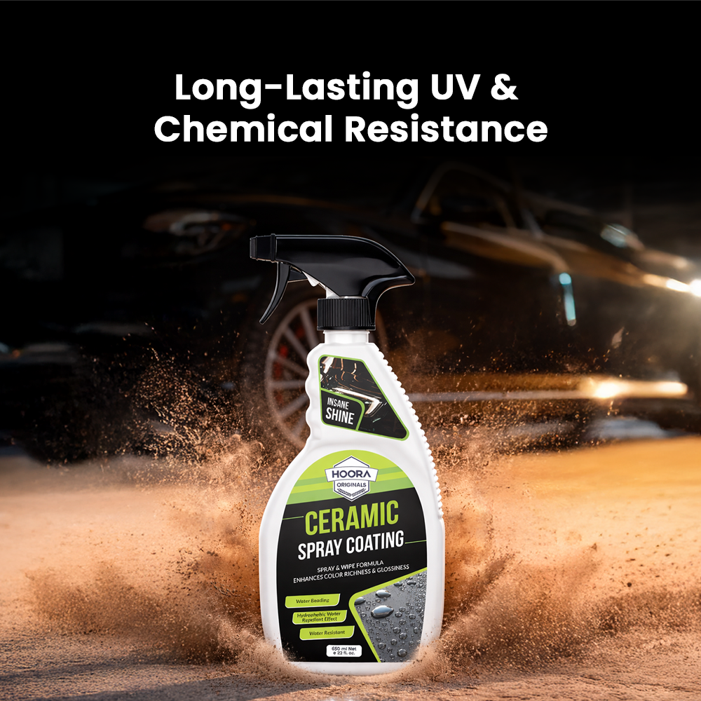 Hoora Hybrid Ceramic Spray Coat 650ml (With Hybrid SiO₂ Technology)