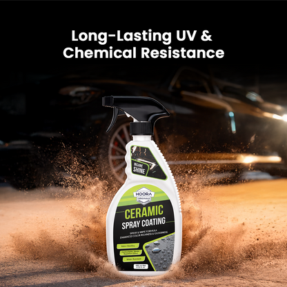 Hoora Hybrid Ceramic Spray Coat 650ml (With Hybrid SiO₂ Technology)