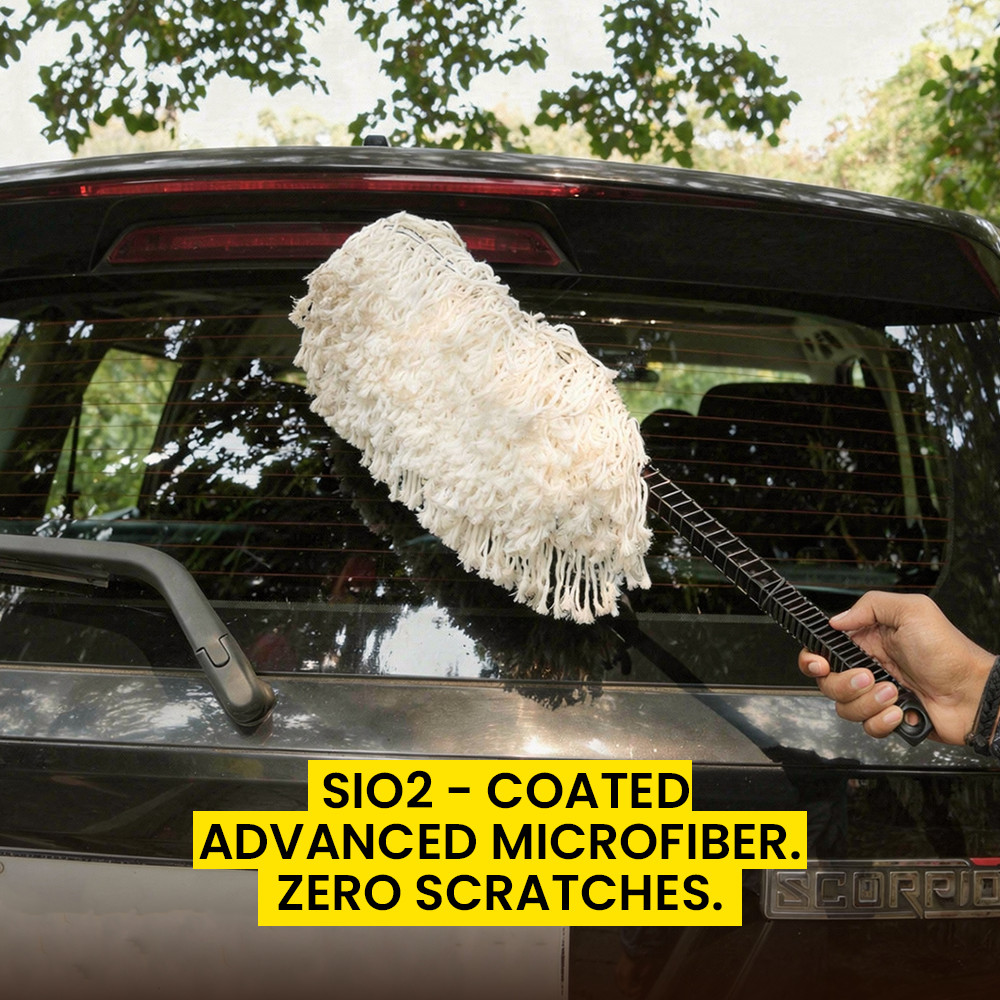 Hoora Quick Clean Car Duster (Ceramic Wax-Infused Fibers)