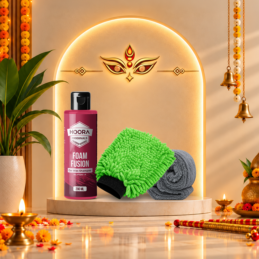 Weekend Wash Box (Foam Shampoo 500ml + Wash Mitt + 550 GSM Cloth)