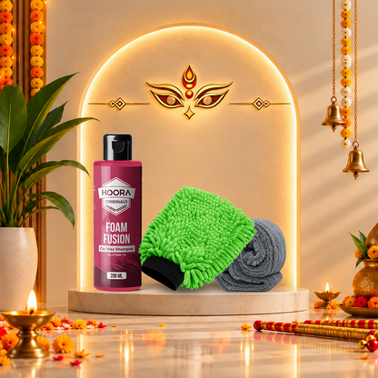 Weekend Wash Box (Foam Shampoo 500ml + Wash Mitt + 550 GSM Cloth)