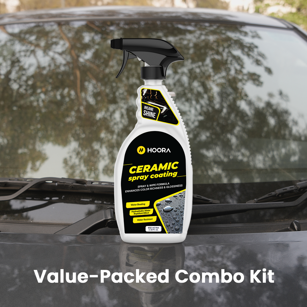 Hoora Ceramic Protection Combo (Ceramic Shampoo 500ml + Ceramic Spray Coat 650ml)