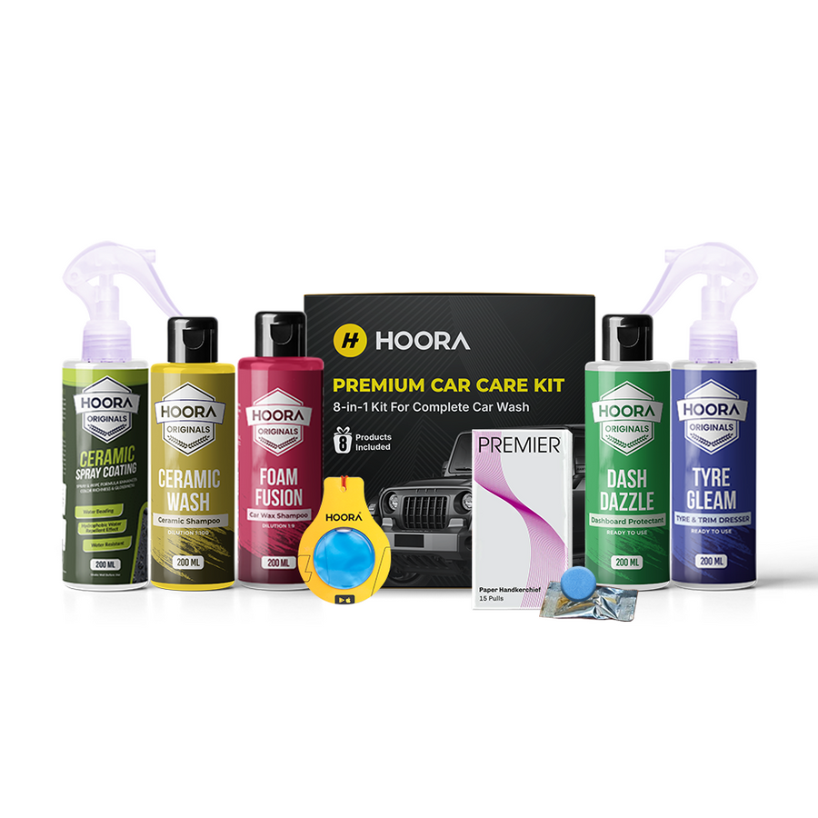 Premium Car Care Kit 8-in-1