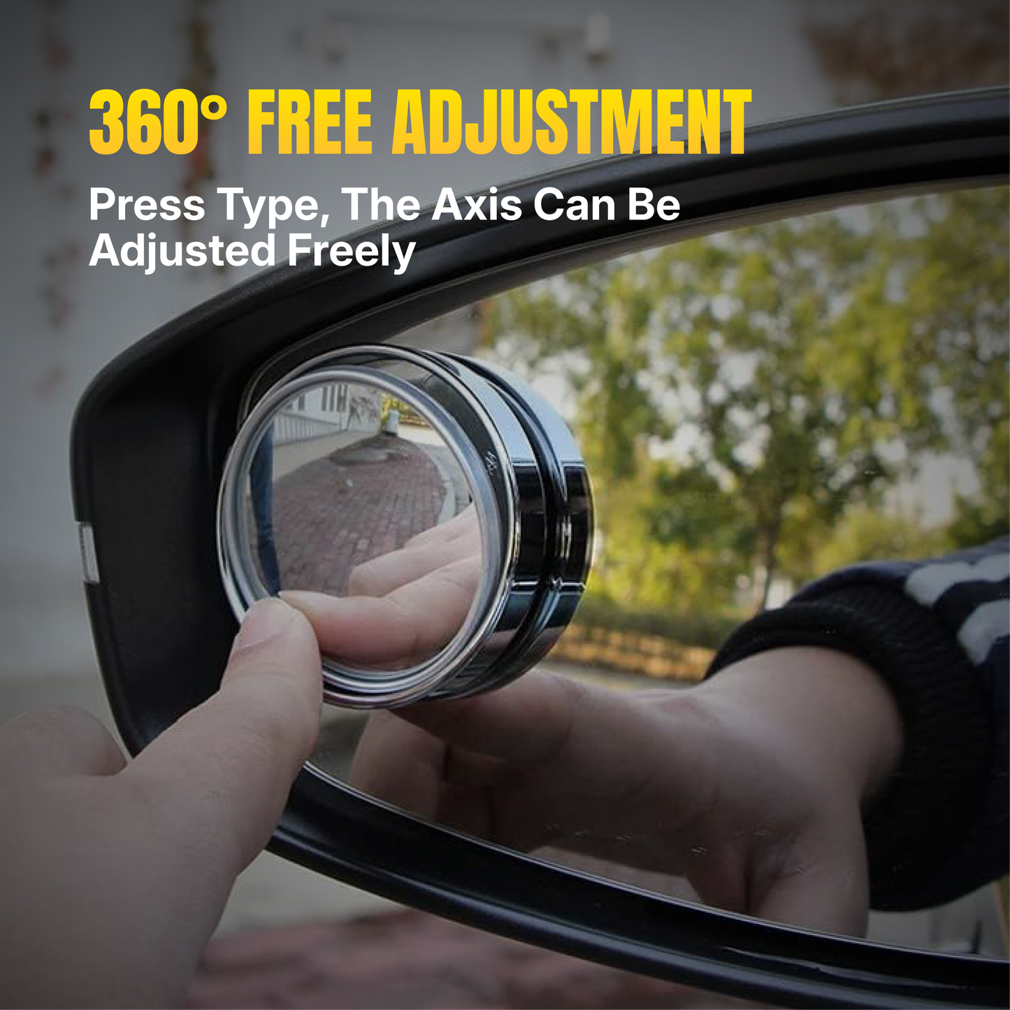 Hoora Blind Spot Mirror (Round Convex)