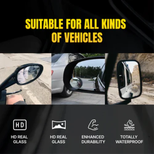 Hoora Blind Spot Mirror (Round Convex)