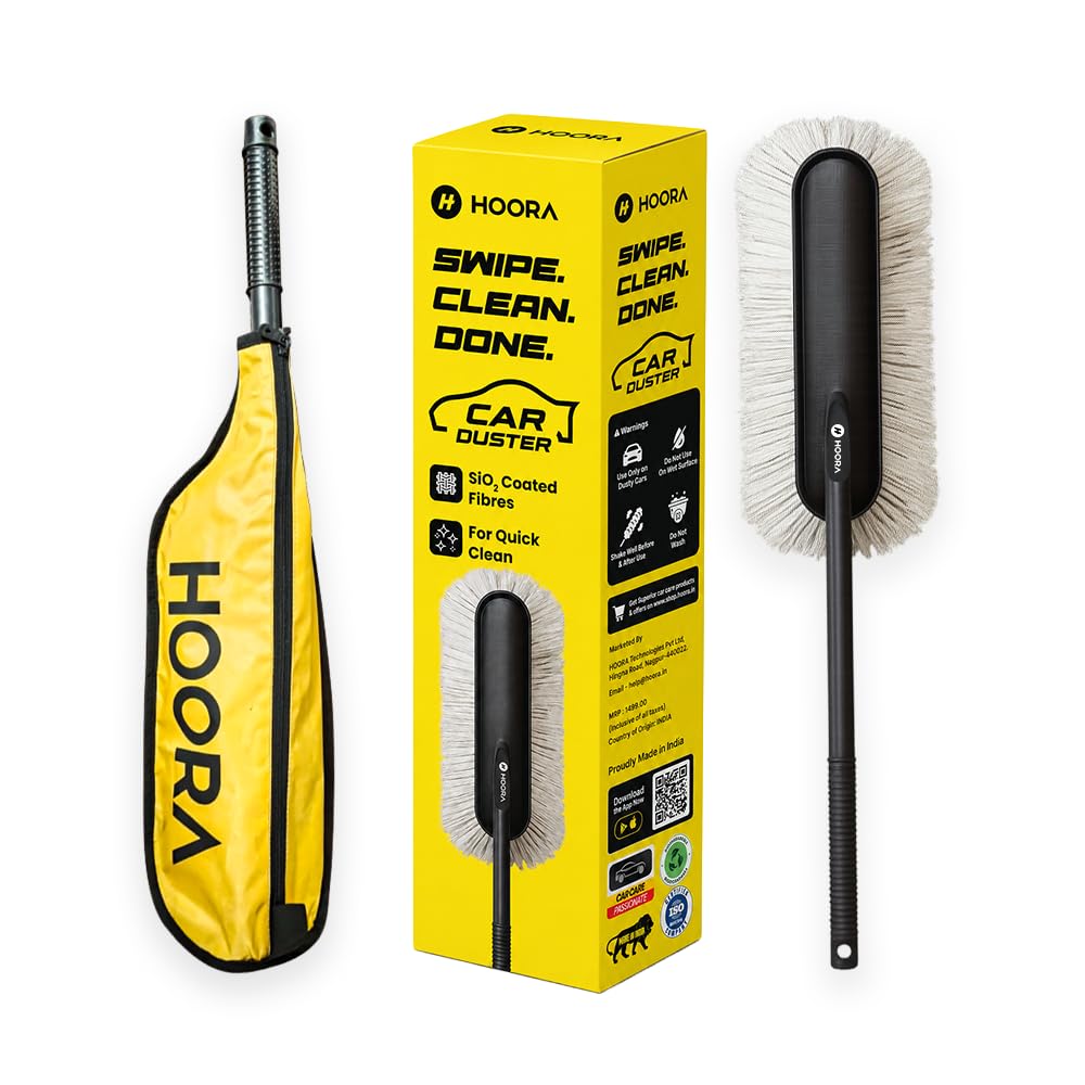 Hoora Ceramic Wax-Infused Car Duster (Pack of 1)