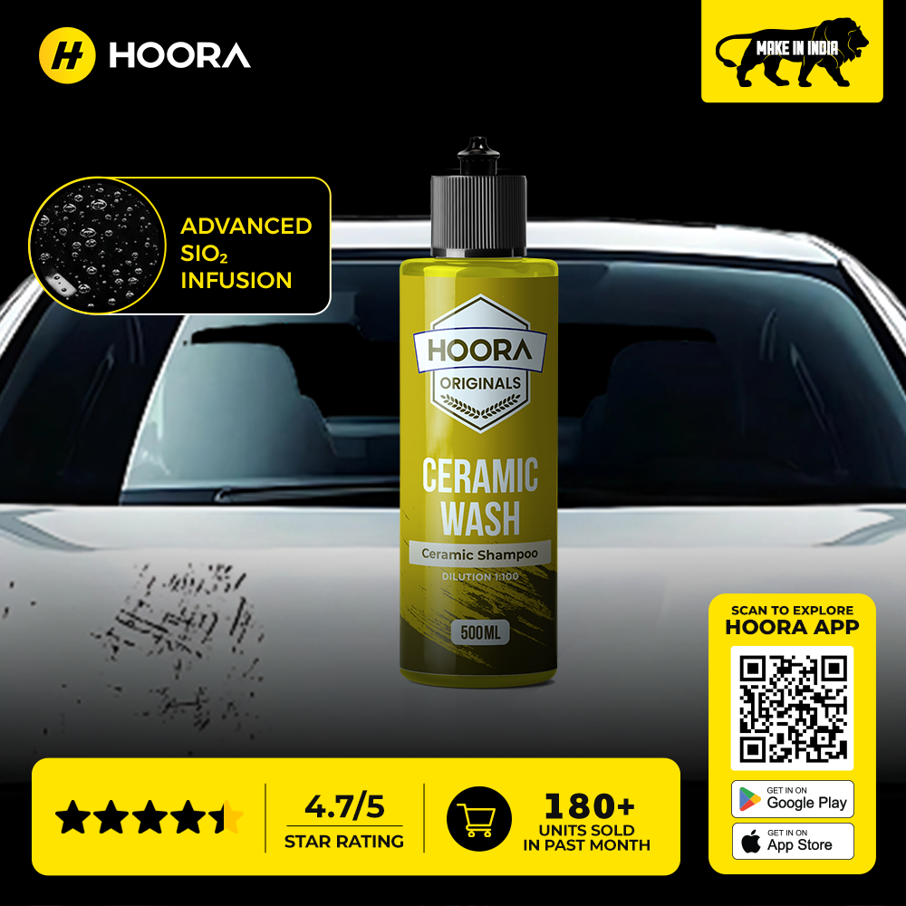 Hoora Ceramic Shampoo 500ml (With Advanced SiO₂ Infusion)
