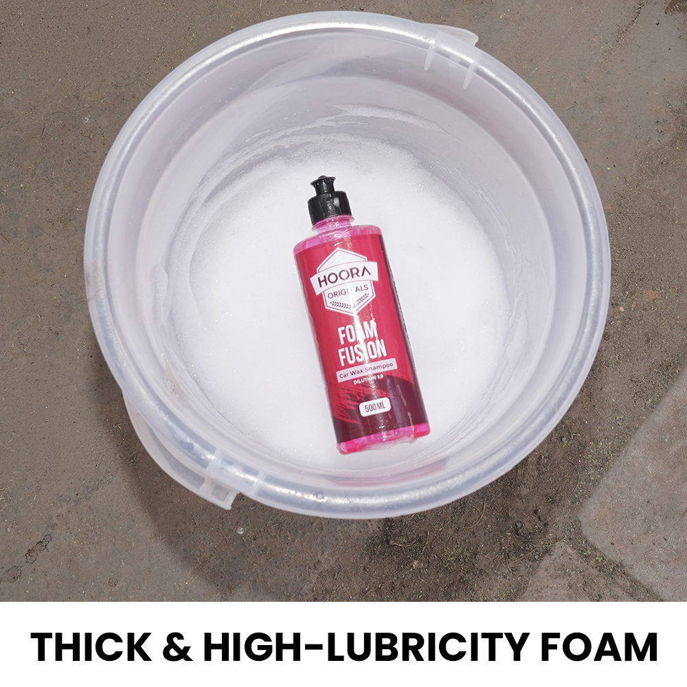 Hoora Foam Fusion Shampoo 500ml (With Thick-Foam Technology)