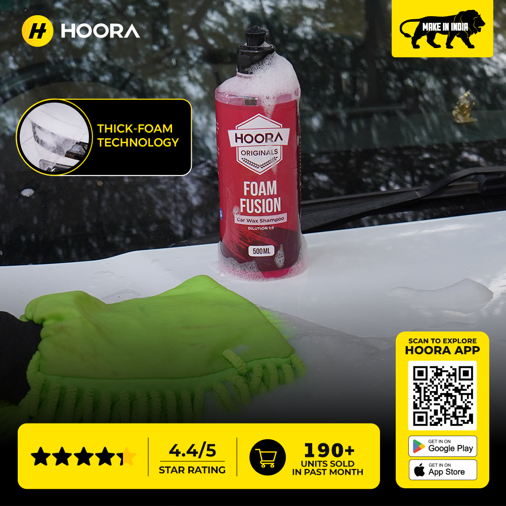 Hoora Foam Fusion Shampoo 500ml (With Thick-Foam Technology)