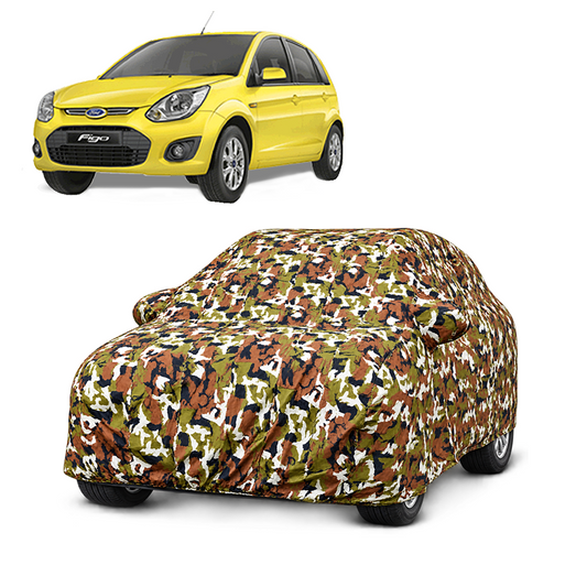 Hoora Waterproof & Scratch Free All Weather Car Cover for  Ford FIGO
