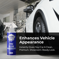 Hoora Tyre Gleam 500ML + Free Drying Microfiber