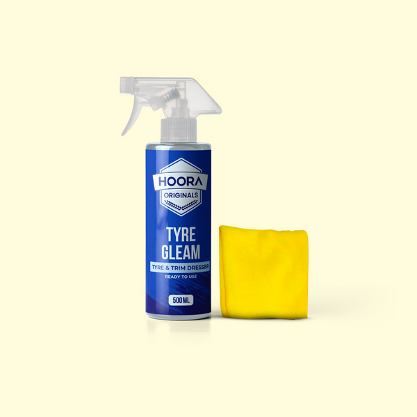 Hoora Tyre Gleam 500ML + Free Drying Microfiber