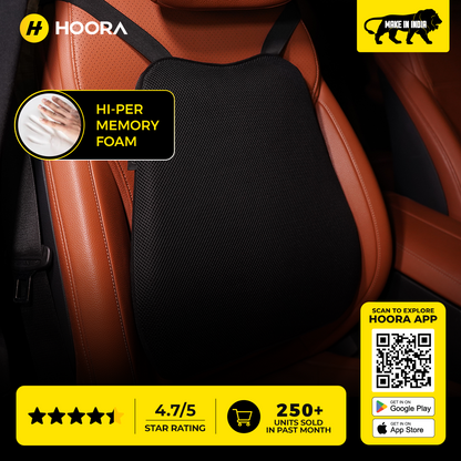 Hoora Back Pillow (With Lumbar Support)