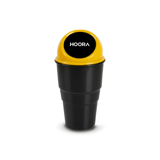 Hoora Compact Car Dustbin Pack of 1 (Leakproof Build)