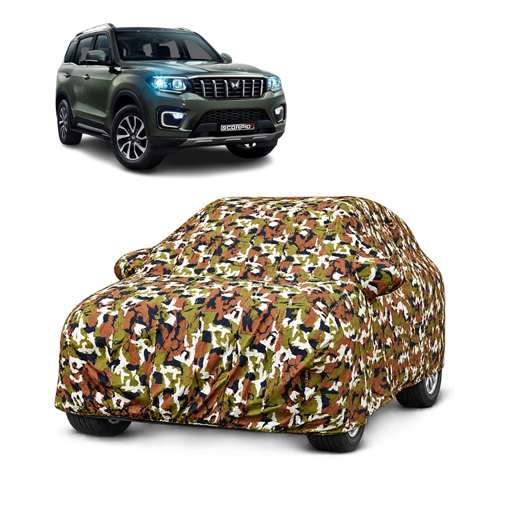 Hoora Waterproof & Scratch Free All Weather Car Cover for  Mahindra SCORIPO-N