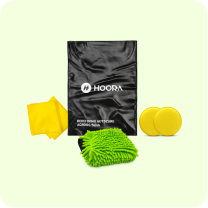 Wash Mitt + 2 Microfiber + 2 Foam Applicator 1 UNIT