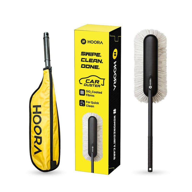 Hoora Ceramic Wax-Infused Car Duster (Pack of 1)