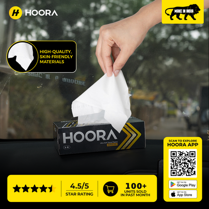 Hoora Premium Tissue Box (Ultra-Soft & Highly Absorbent)
