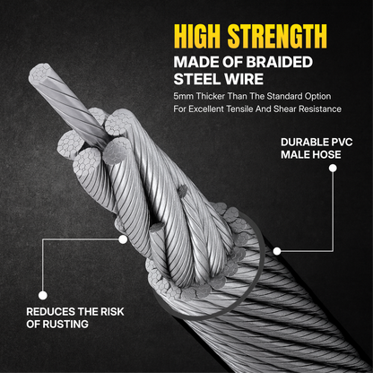 Steering lock anti theft lock