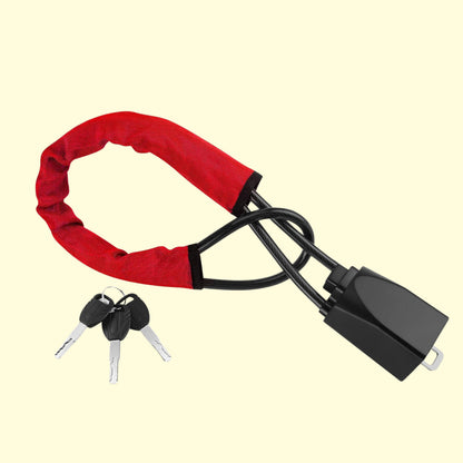 Steering lock anti theft lock