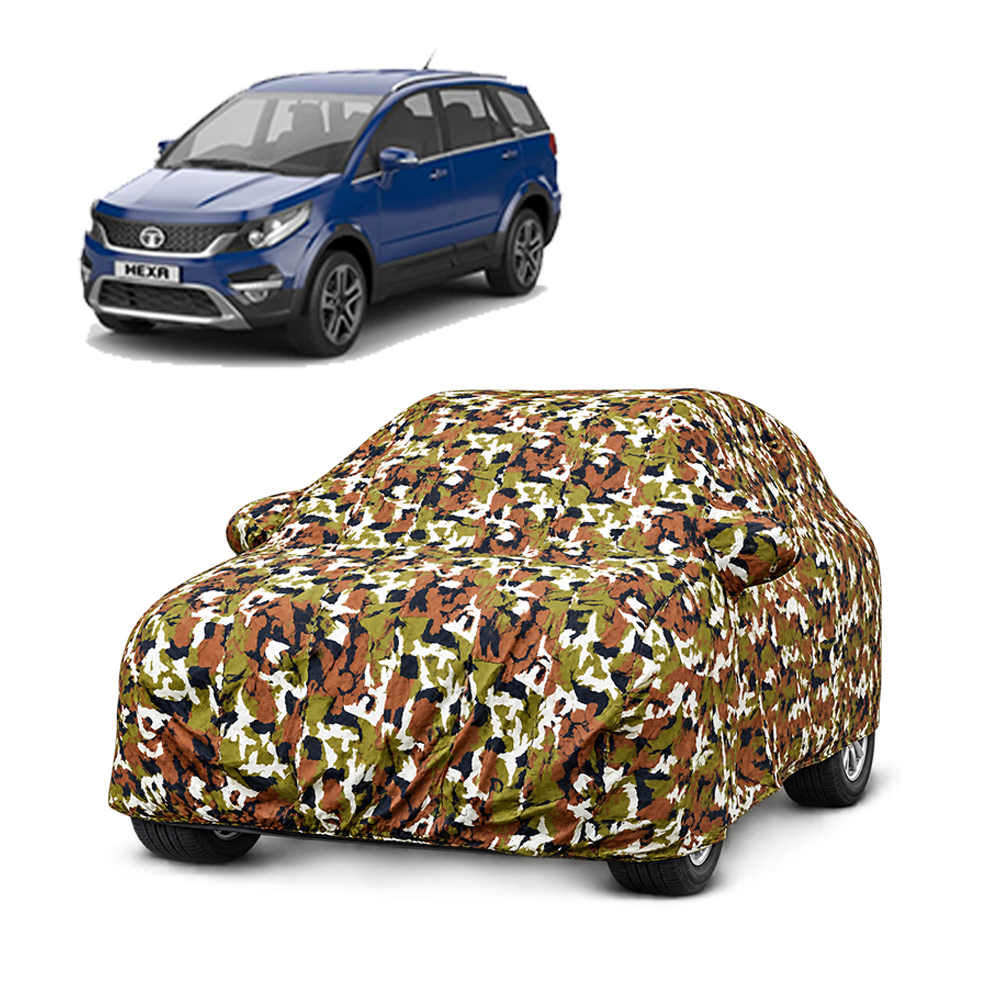 Hoora Waterproof & Scratch Free All Weather Car Cover for  TATA HEXA