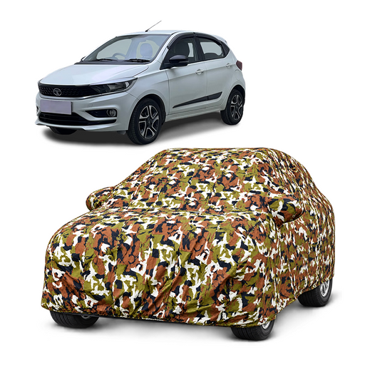 Hoora Waterproof & Scratch Free All Weather Car Cover for  Tata TIAGO(2016-26)