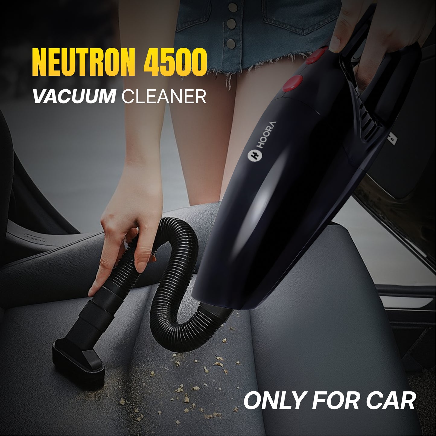 Hoora Portable Car Vaccum Cleaner