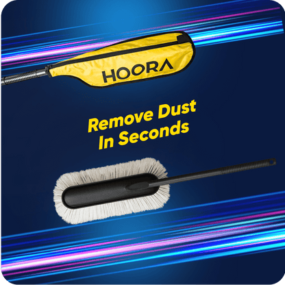 Hoora QUICK CLEAN Car Duster (with Ceramic Wax infused fibers) - Hoora Originals