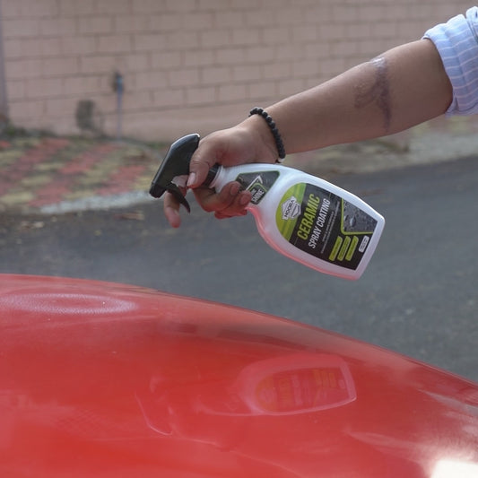 Hoora Ceramic Spray Coating and One Microfiber Cloth Combo