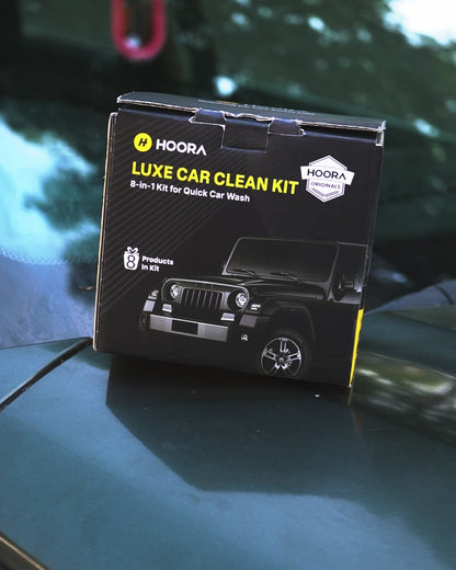 Hoora Premium Car Care Kit (8-in-1 Solution - 200ml Each)