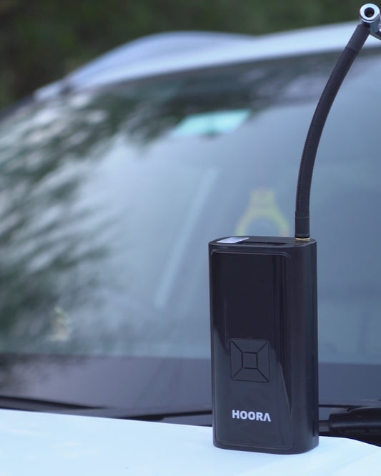 Hoora Wireless Tyre Inflator (With Digital Auto-Shutoff)