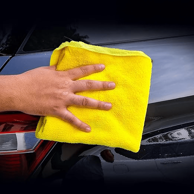 Wash Mitt + 2 Microfiber + 2 Foam Applicator - Hoora Originals