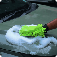 Wash Mitt + 2 Microfiber + 2 Foam Applicator - Hoora Originals